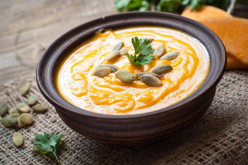 Traditional Pumpkin soup