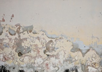 White pavement wall texture with different tones of blue and grey