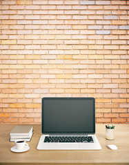 Creative designer workplace