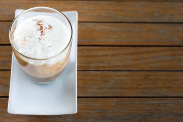 coffee with whipped cream/Coffee conpana