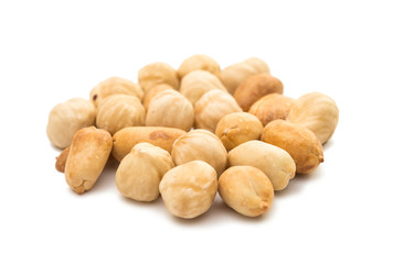Assorted nuts isolated