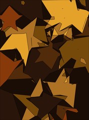 Abstract background full of stars for design and print