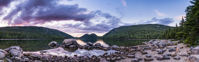 The bubbles at the jordan pond, in the Acadia National Park. Probably one of the most photogenic...
