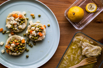 Turkish Artichokes with Olive Oil / Zeytinyagli Enginar.