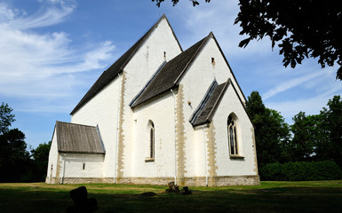 Fototapeta premium Evangelisch-Lutherische Katharinenkirche von Liiva / Muhu