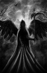 Grim Reaper digital painting