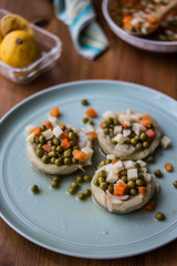 Turkish Artichokes with Olive Oil / Zeytinyagli Enginar.