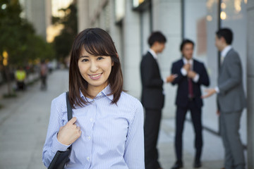 Portrait of beautiful business woman