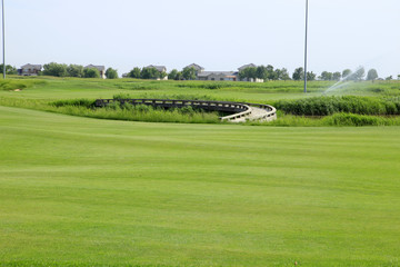 Obraz premium The golf course landscape