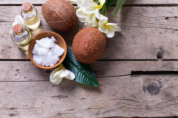 Natural organic spa products.