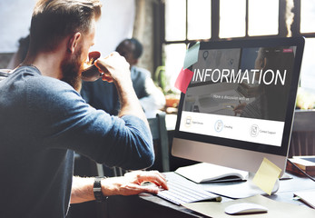 Register Enquiry Online Web Page Concept