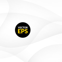 Abstract white background with smooth lines