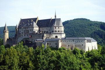 Fototapeta na wymiar Castle in Vianden