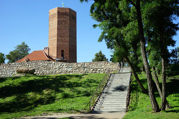 Fototapeta premium Hogh brick tower