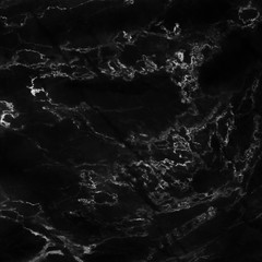 Black marble natural pattern for background, abstract natural ma