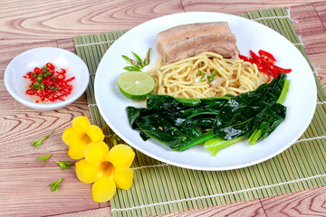 Fried Japanese noodle as 