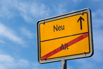 Schild 112 - Neu