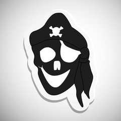 Illustration of Pirate's Face