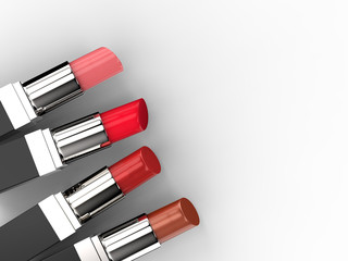 four lipsticks