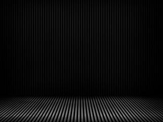 black iron interior background