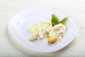 Baked perch