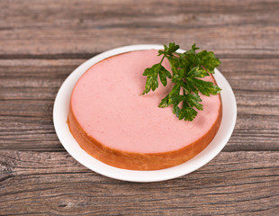 Boiled pork sausage