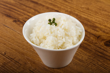 Steamed rice