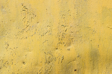 The texture of peeling paint. Old rusty metal