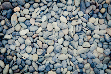 white ,gray ,orange pebbles background