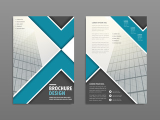 Fototapeta premium Modern flyer design