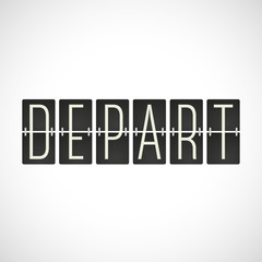 départ