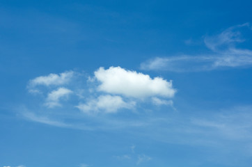 Fototapeta premium blue sky with cloud