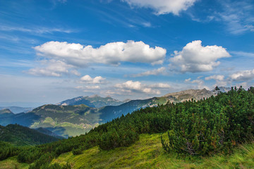 Fototapeta na wymiar Mountain landscape. High Tatras, Poland.