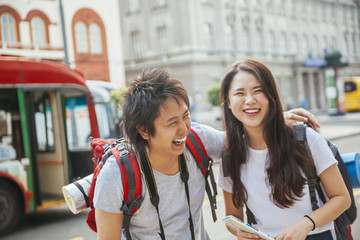 Young Asian Tourists