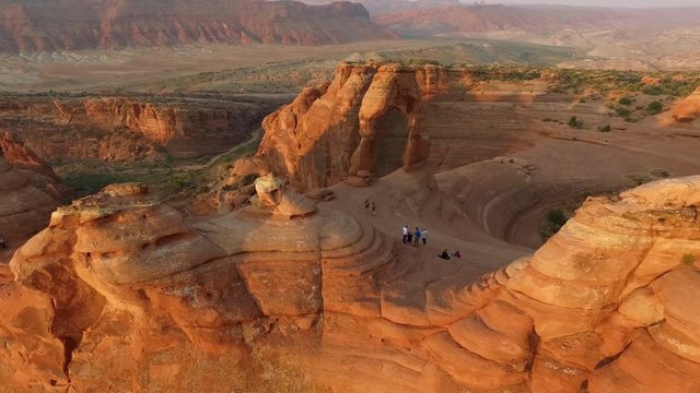 Sunrise at Delicate Arch, Arches National Park, Utah