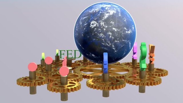 Global business background, global finance concept, financial collage, financial concept, financial markets, loop footage.