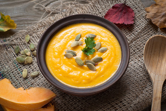 Traditional Pumpkin soup