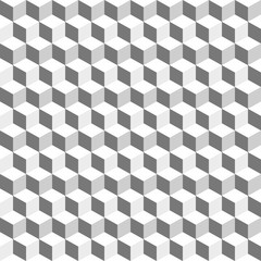 geometric cube seamless pattern