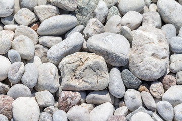 stones on the beach