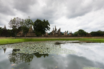 Fototapeta na wymiar Sukhothai in Thailand