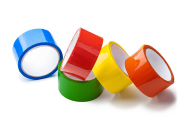  colored tape in large rolls