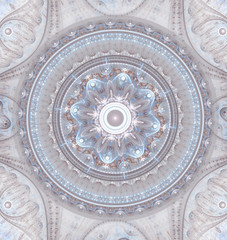 Abstract fractal ornament