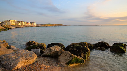 Le bord de mer à Wimereux, Côte d'Opale, Pas-de-Calais, France