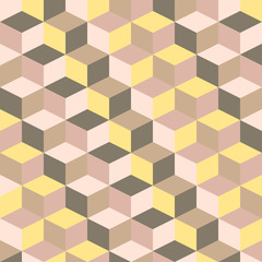 abstract retro geometric pattern vector illustration