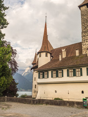 Castillo de Spiez en Suiza , a orillas del Thunersee OLYMPUS DIGITAL CAMERA