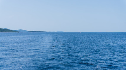 Fototapeta premium The Adriatic sea view. beautiful image