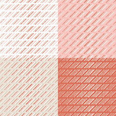 Set of 4 boho ethnic seamless patterns. Print. Repeating background. Cloth design, wallpaper.