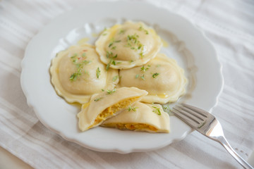 K&uuml;rbis Ravioli