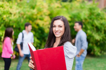 Smiling student portrait