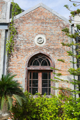 castle's window at the wall